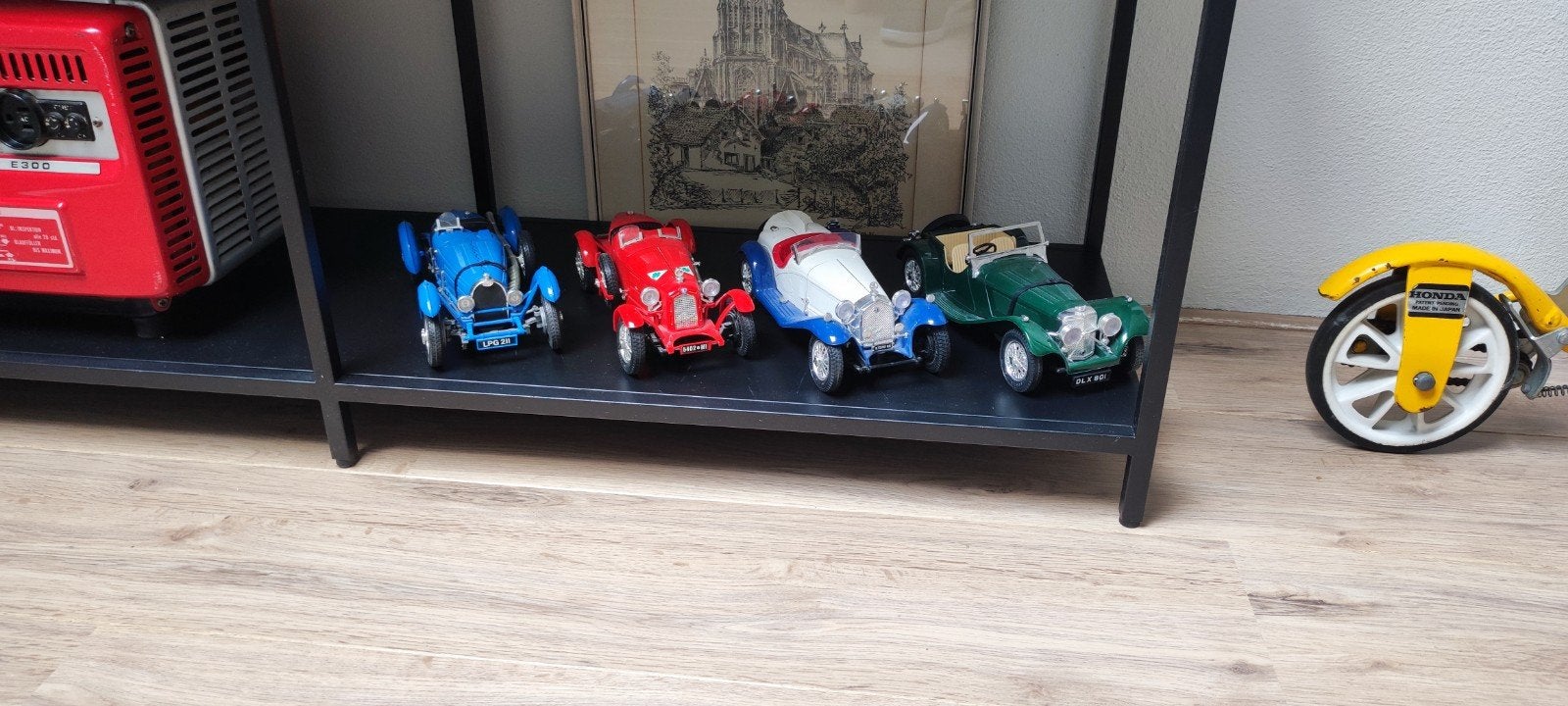 4 open model auto's, Hobby en Vrije tijd, Ophalen of Verzenden, Gebruikt