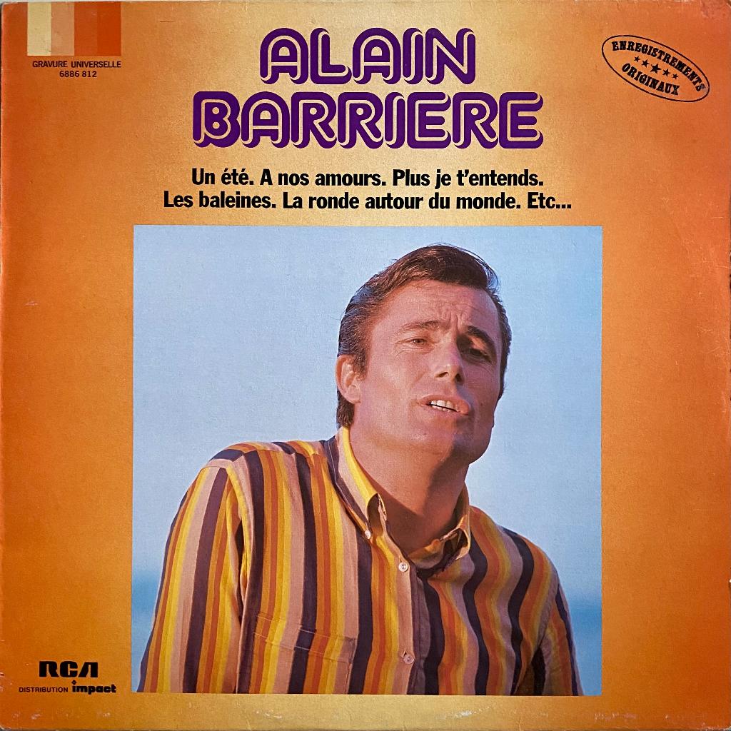 Alain Barriere - Alain Barriere lp, Verzenden, Zo goed als nieuw, 12 inch