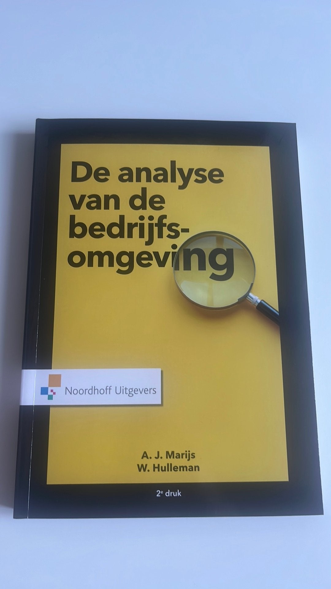 Analyse van de bedrijfsomgeving, A.J. Marijs; W. Hulleman, Zo goed als nieuw, Alpha, HBO