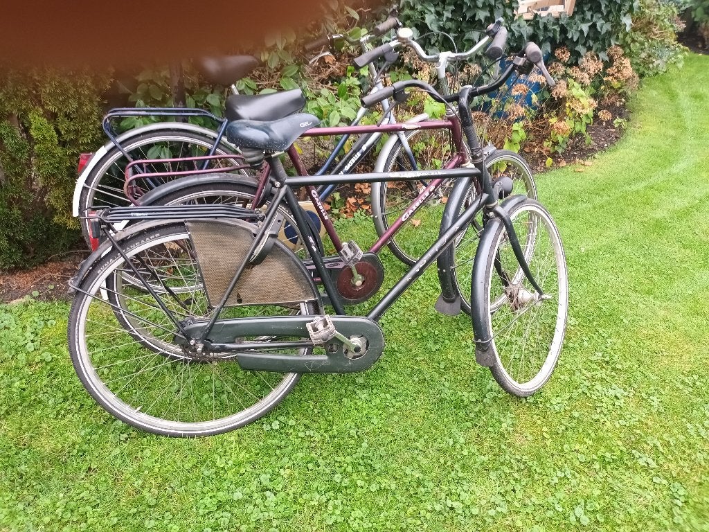 opknappers of stationfietsen, Ophalen