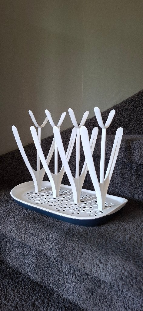 Droogrek voor babyflesjes, Ophalen