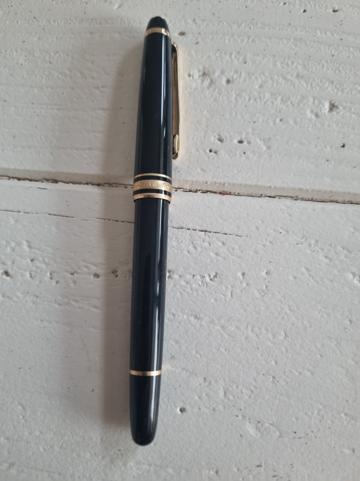 Montblanc Meisterstück Vulpen – Bicolor Gouden Penpunt (14K/, Ophalen