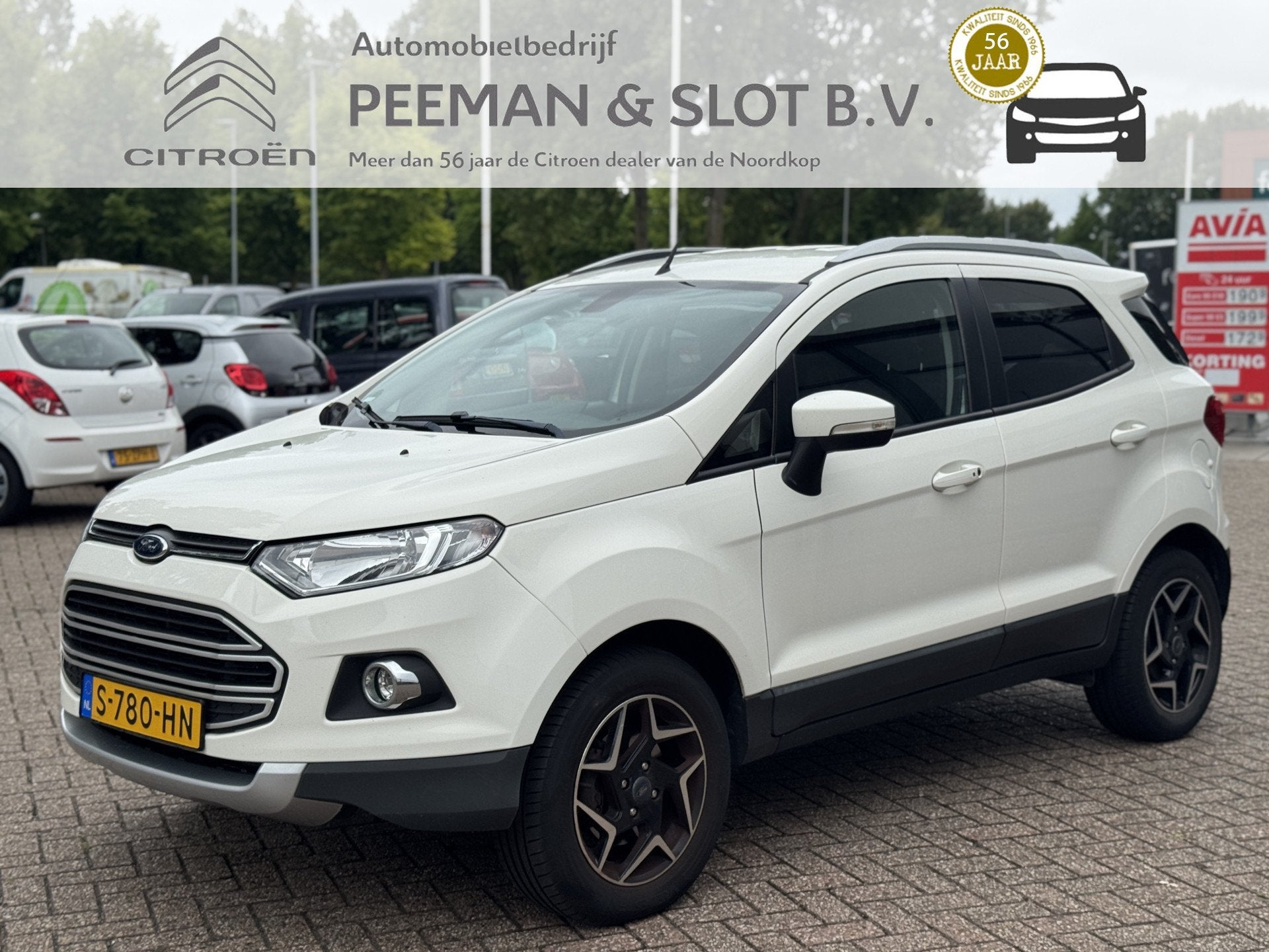 Ford EcoSport 1.5 Ti-VCT Titanium Automaat|Navigatie|Hoogzit, Wit, Bedrijf, SUV of Terreinwagen, Geïmporteerd