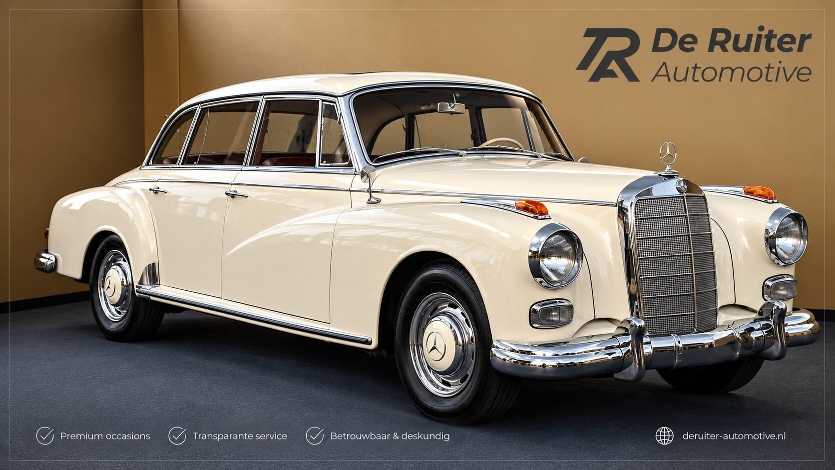 Mercedes Benz 300 Serie "Adenauer", Auto's, 160 pk, Mercedes-Benz, Handgeschakeld, 6 km/l