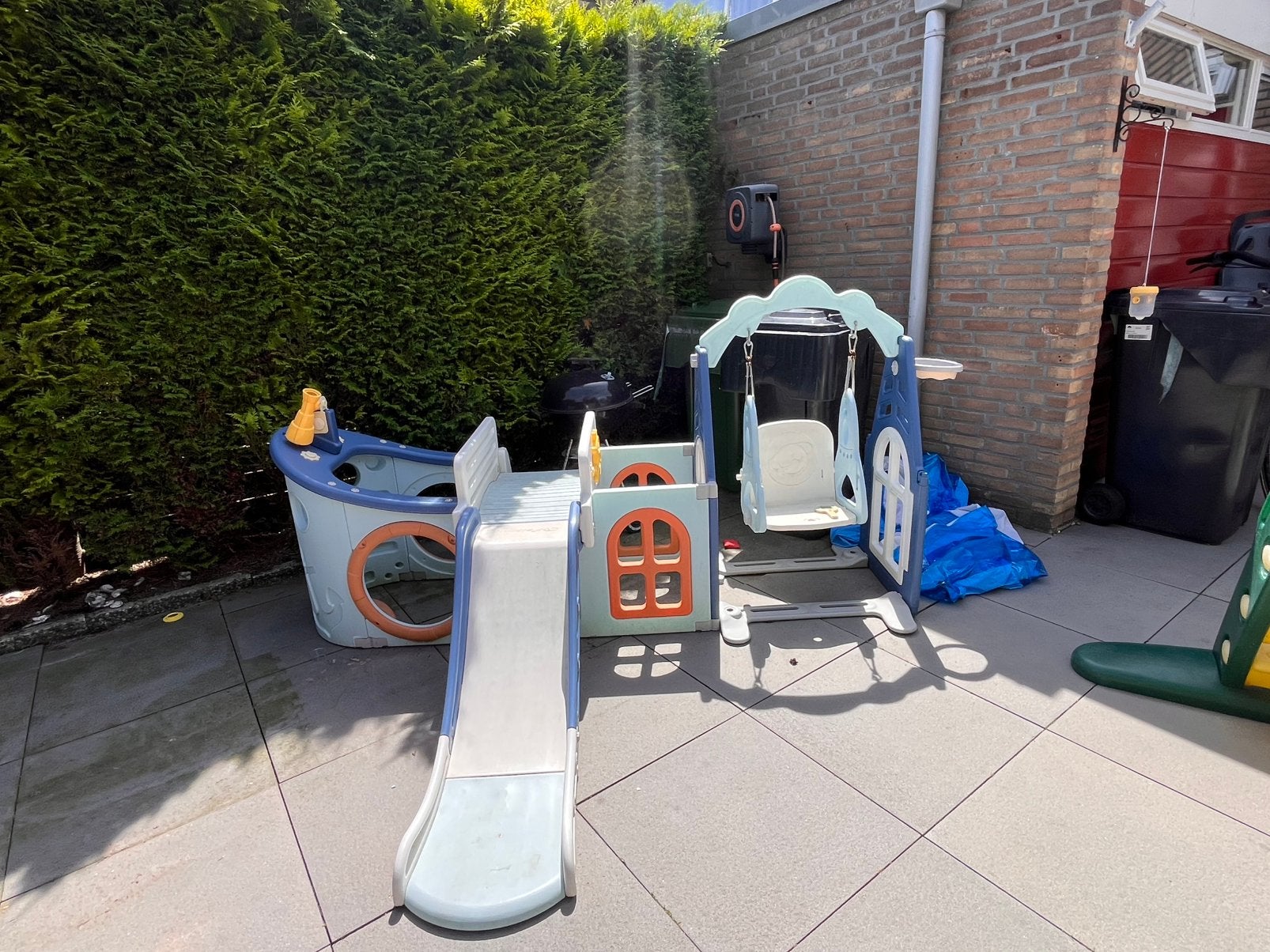 Speelgoed boot, Kinderen en Baby's, Speelgoed | Buiten | Speeltoestellen, Ophalen, Zo goed als nieuw, Glijbaan