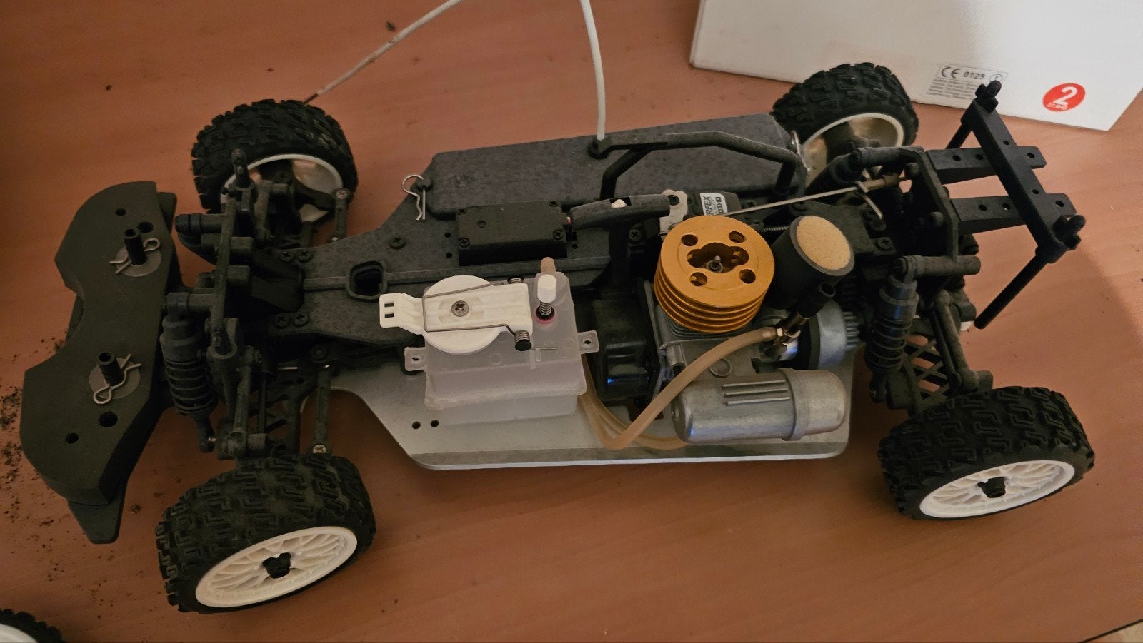 nieuwe vintage Rc Kyosho Pure Ten Alpha 1/10 nitro (NOS), Ophalen, Nieuw, Schaal 1:10, Auto onroad