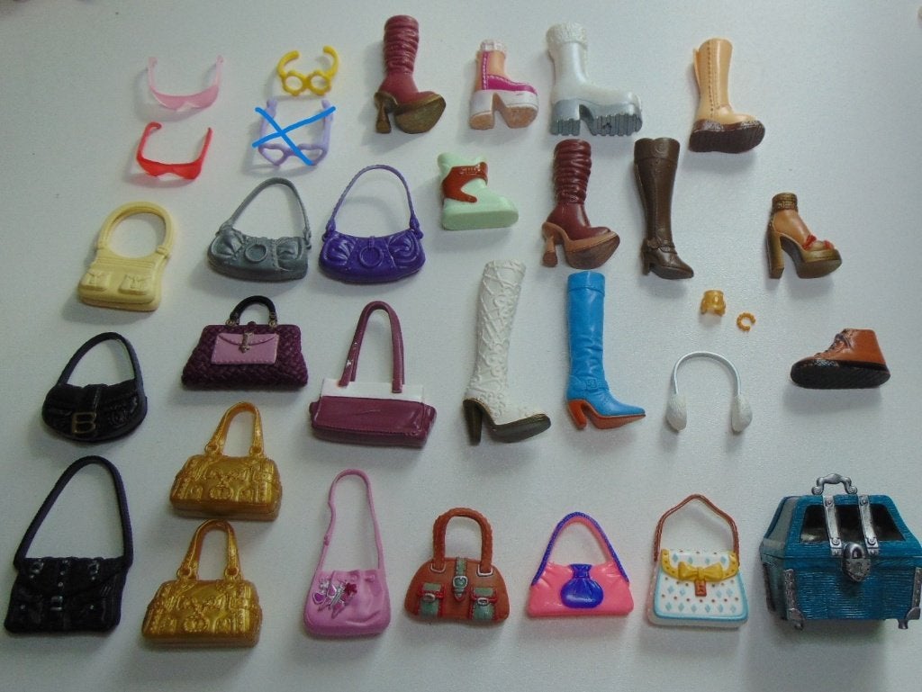 2 My Scene poppen en 1 Bratz pop veel tasjes schoenen, Verzenden, Gebruikt, Pop