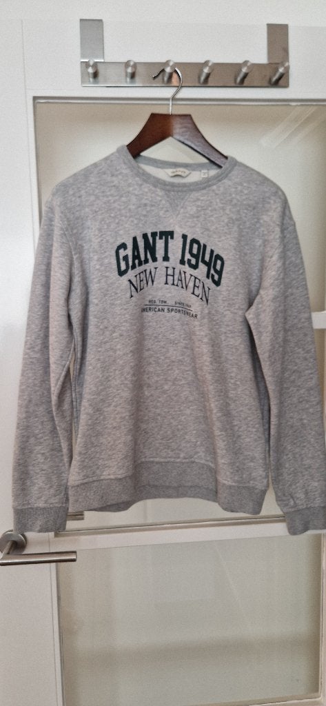 Grijze Gant trui 176, Trui of Vest, Ophalen of Verzenden, Zo goed als nieuw, Gant