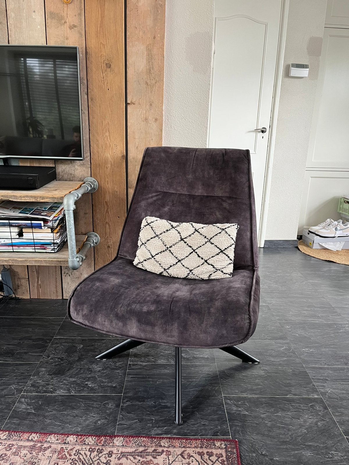 Draai fauteuil Kolony, Gebruikt, Ophalen of Verzenden, Eén, Stof