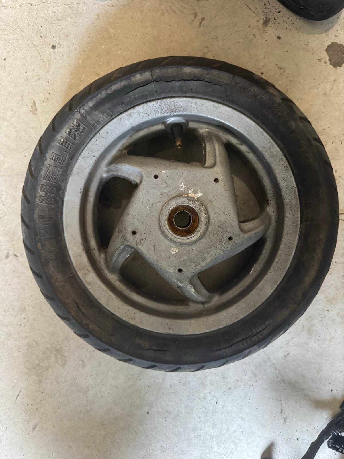 Piaggio Type 3/SP98 Achtervelg met band, Ophalen of Verzenden, K, K, M