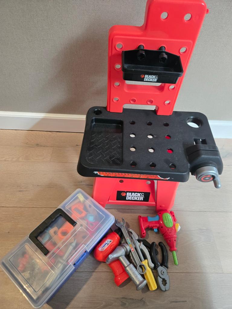 Black & Decker Werkbank met gereedschap, Ophalen, Gebruikt, Bouwen