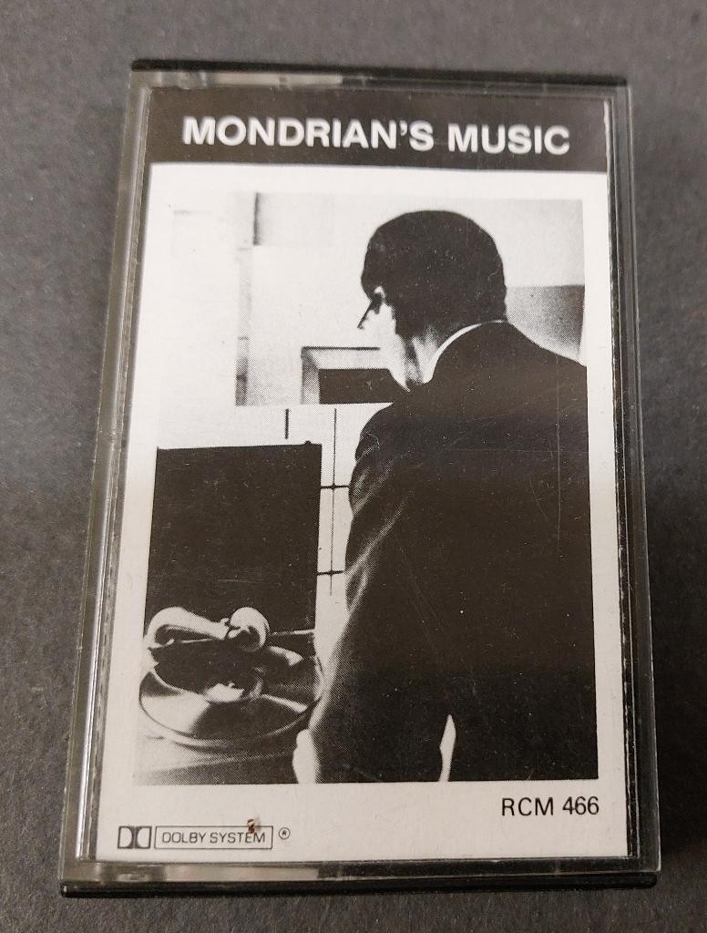 Piet Mondriaan Mondrian's Music CASSETTE  zeldzaam !, Cd's en Dvd's, Cassettebandjes, Gebruikt, Verzenden, 1 bandje, Origineel
