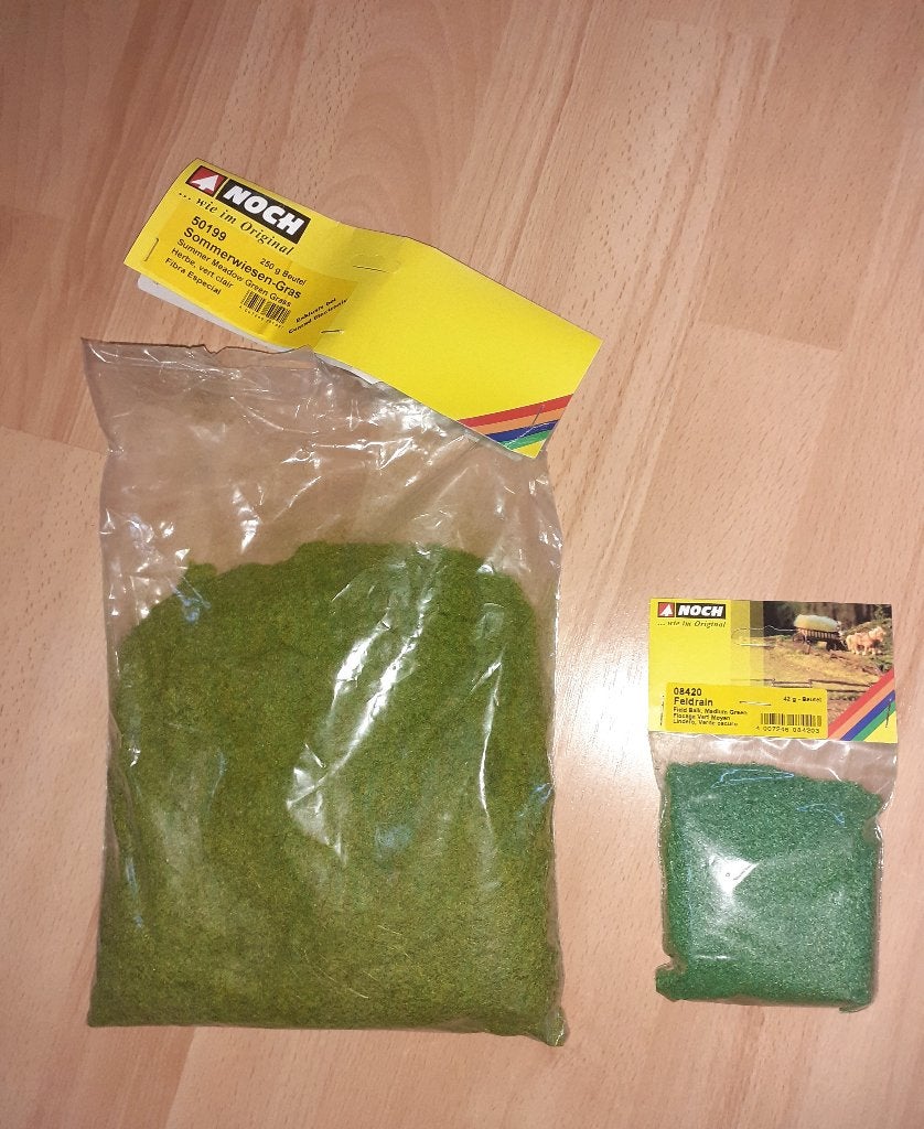 gras weide landschap diorama    (siku - britains), Ophalen of Verzenden, Zo goed als nieuw, 1:50 of kleiner