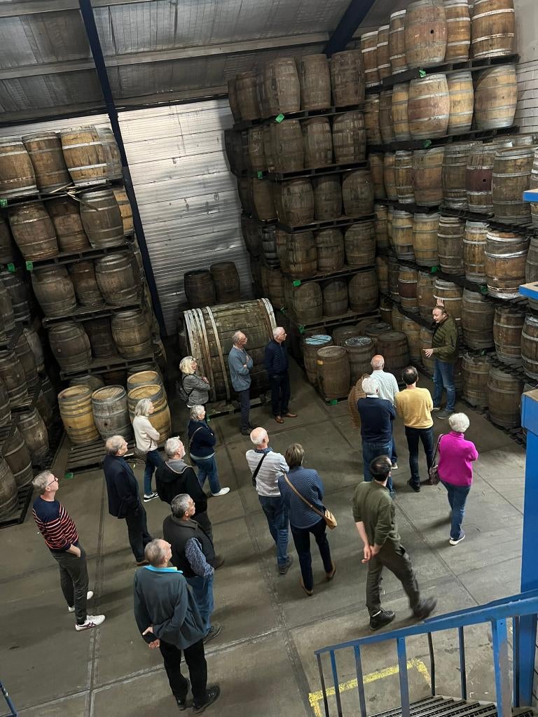 Bloembak Kuip Regenton Vintage Deco Statafels, 150 liter of meer, Nieuw, Barrel Atelier, Ophalen of Verzenden