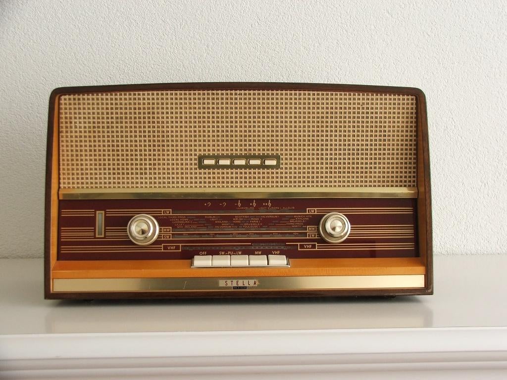 tafelradio, Audio, Tv en Foto, Radio's, Ophalen, Gebruikt, Radio