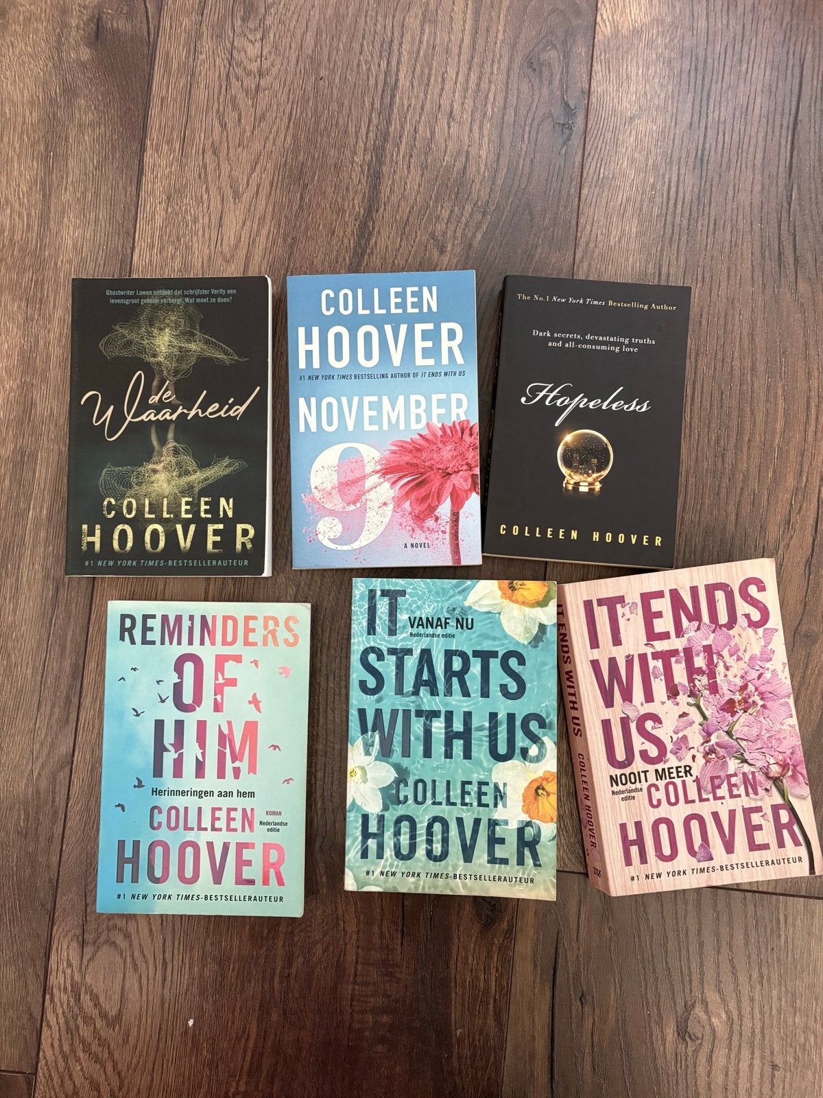 Colleen Hoover boekenpakket - 6 titels, Ophalen, Zo goed als nieuw
