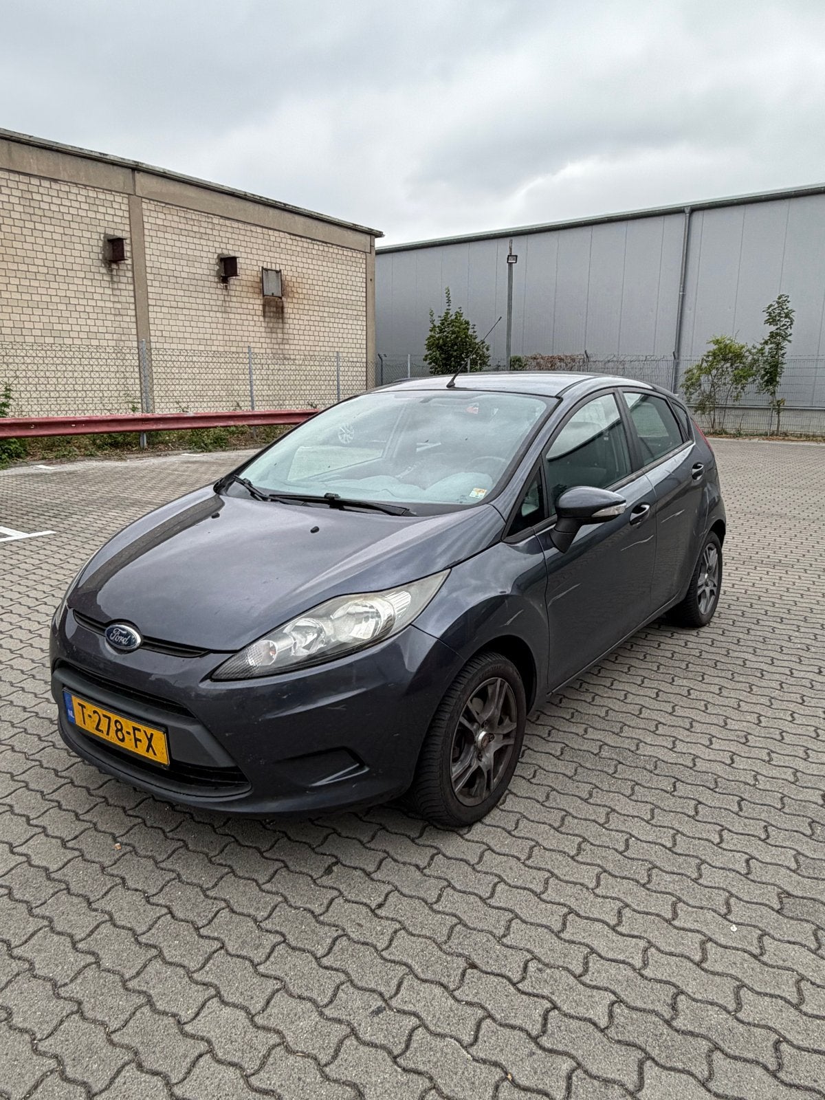 Ford Fiësta 1.25 44KW 5DR 2009 Grijs, Auto's, Voorwielaandrijving, 40 €/maand, 1242 cc, 4 cilinders