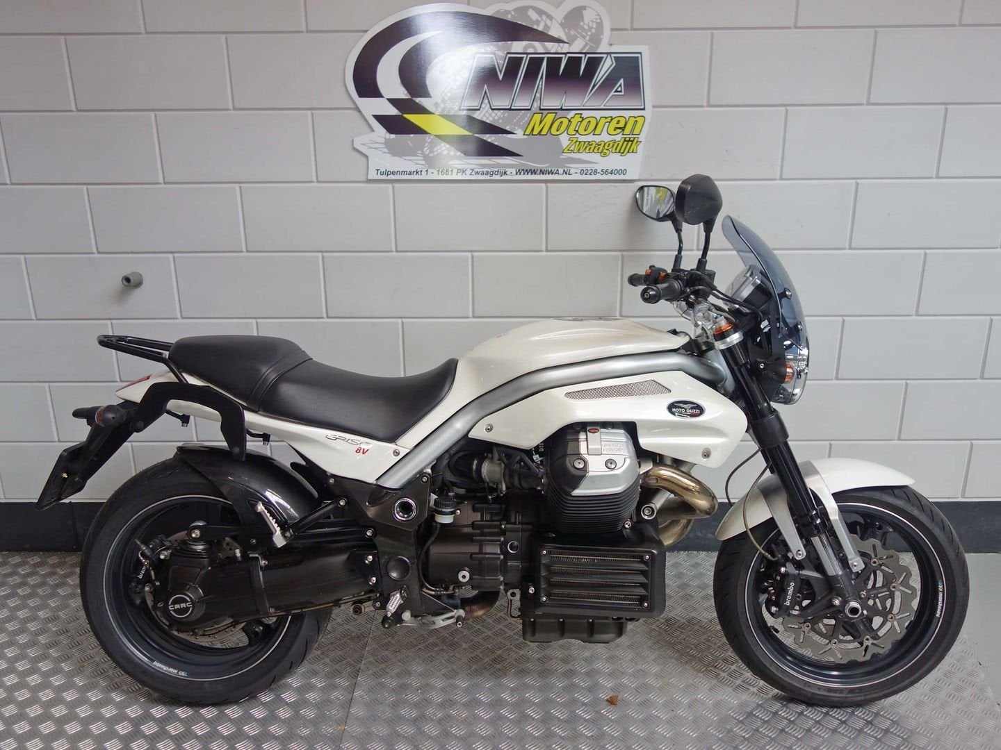MOTO GUZZI GRISO 1200 8V, 2 cilinders, Motorrijbewijs A, Bedrijf, Meer dan 35 kW