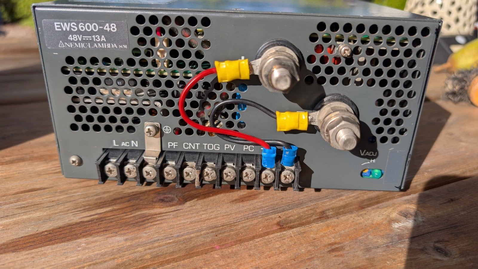 Defecte TDK-Lambda EWS600-48 voeding (50V, 15A), Telecommunicatie, Zenders en Ontvangers, Ophalen of Verzenden, Niet werkend, Zender en Ontvanger
