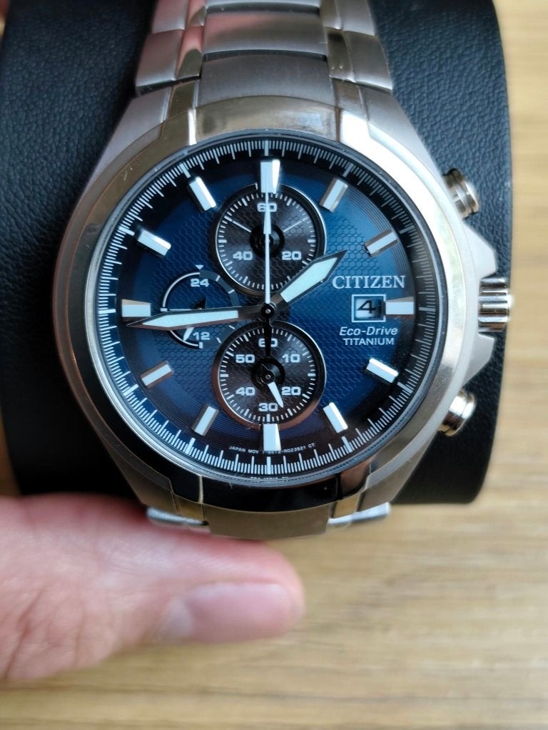 Citizen Eco-Drive Titanium Herenhorloge CA0700-86L, Staal, Overige materialen, Ophalen of Verzenden, Zo goed als nieuw