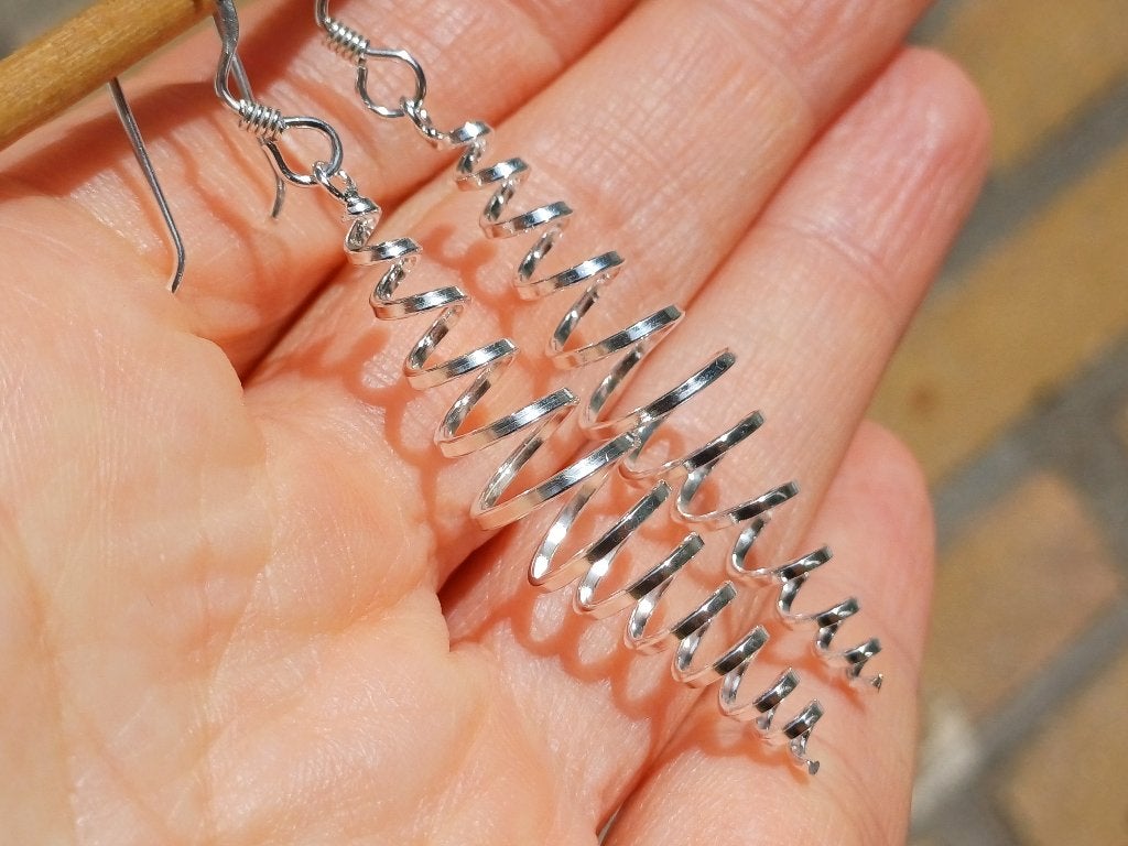 Vanoli 925 zilveren oorbellen - Spiraal -, Sieraden, Tassen en Uiterlijk, Hangers, Vanoli, Amsterdam, Nieuw
