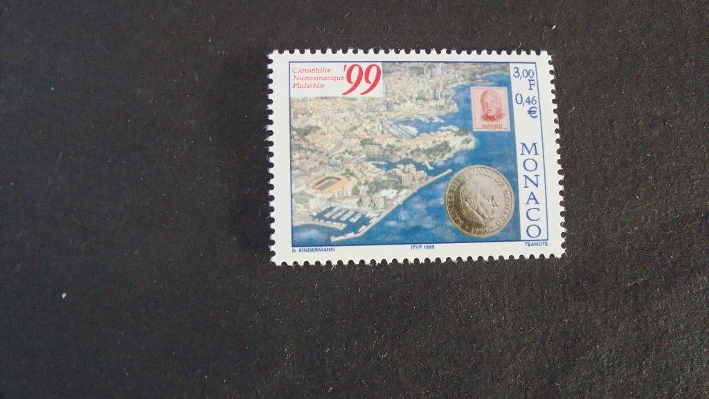Monaco Yvert 2218 postfris, Postzegels en Munten, Verzenden, Monaco, Postfris