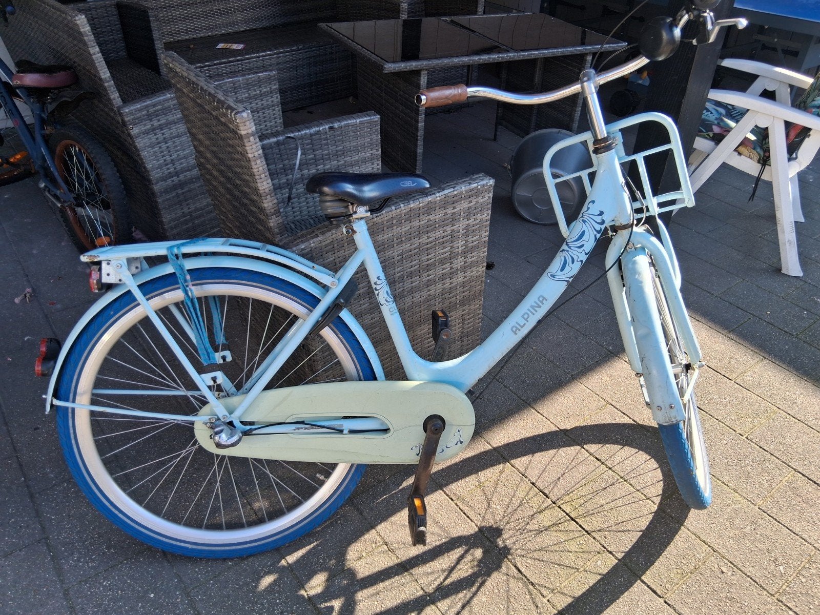 meidenfiets 26 inch, Ophalen, Gebruikt, 26 inch of meer, Versnellingen