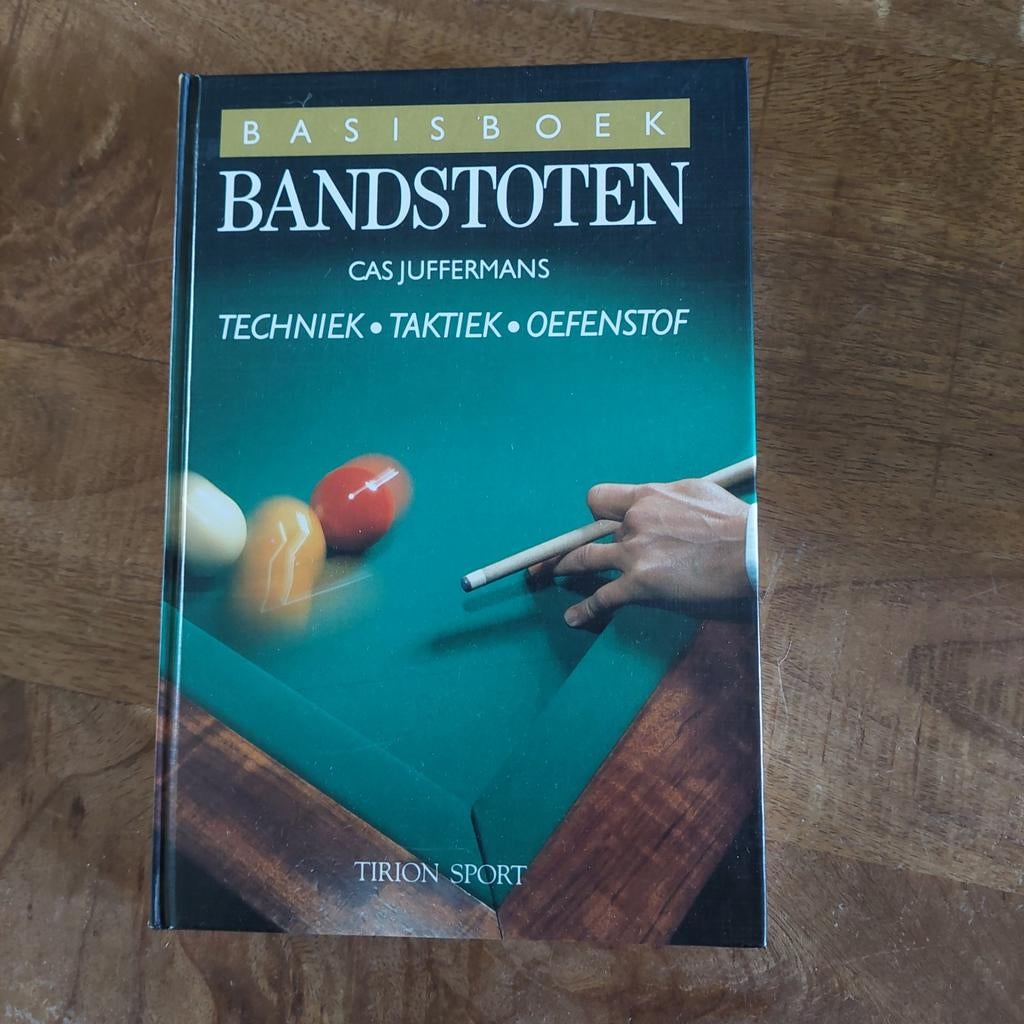Basisboek Bandstoten: Techniek, Tactiek, Oefenstof, Ophalen of Verzenden, Gelezen, Cas Juffermans