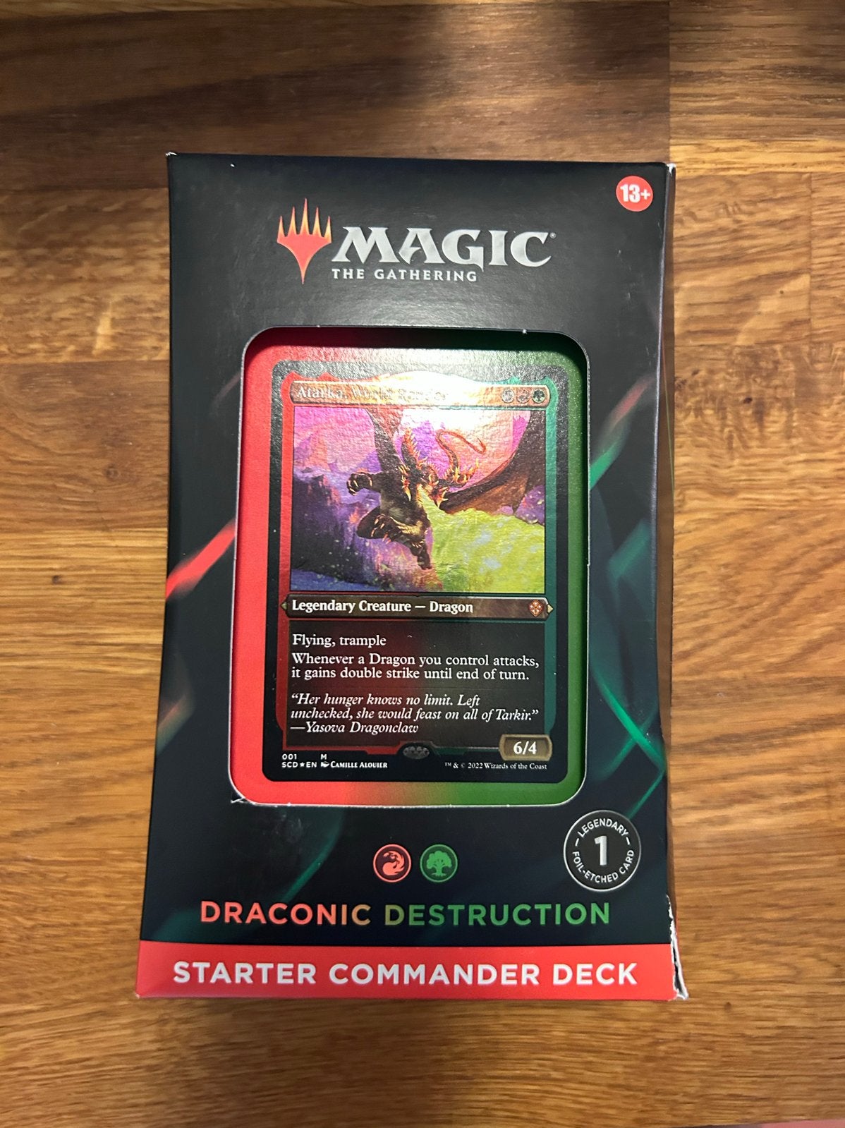 Magic: The Gathering Draconic Destruction Commander Deck, Ophalen of Verzenden, Nieuw, Starterdeck