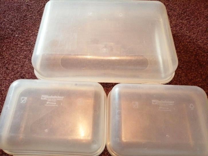 Plastic bakjes, Ophalen of Verzenden, Gebruikt