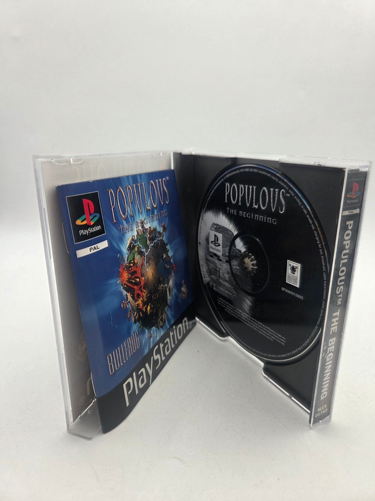 Populous: The Beginning - PlayStation 1 (PS1) Klassieker, Gebruikt, Bullfrog Productions, 1 speler, Onbekend