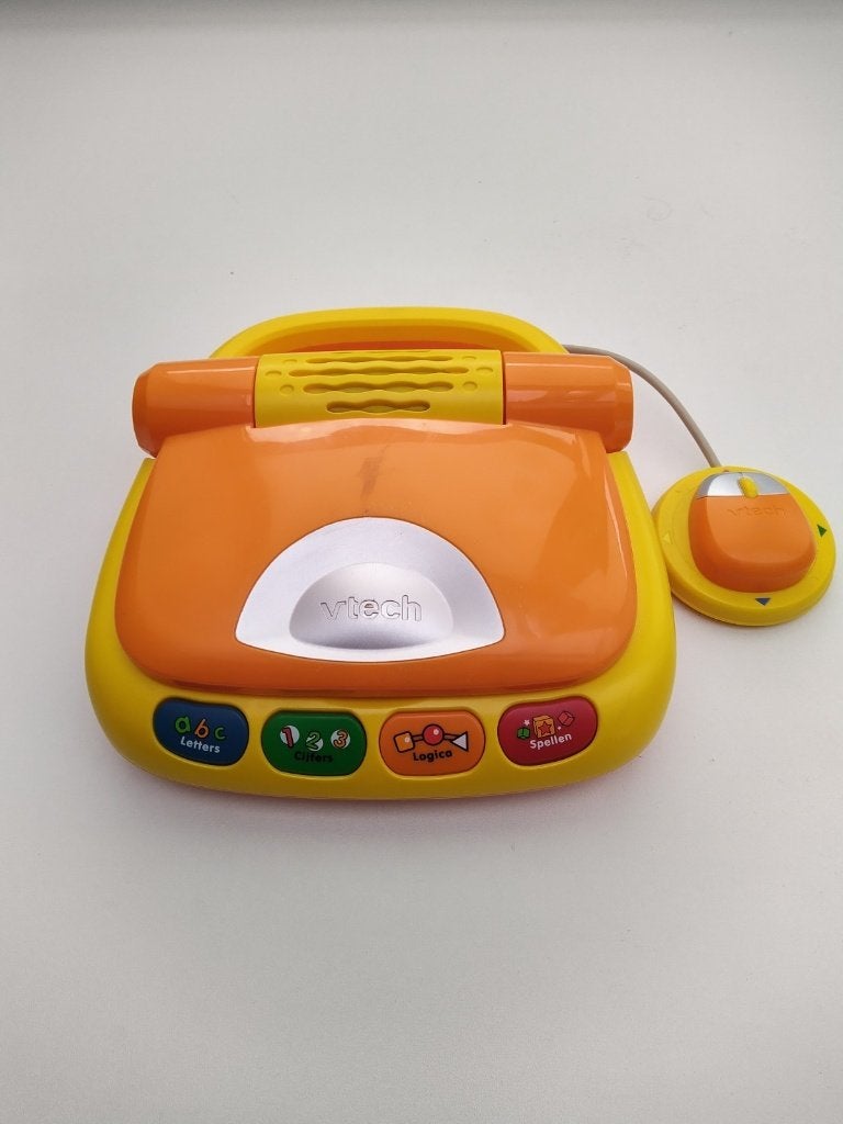 VTech Junior Notebook VT9386, Ophalen, Gebruikt, Taal en Lezen, Met licht