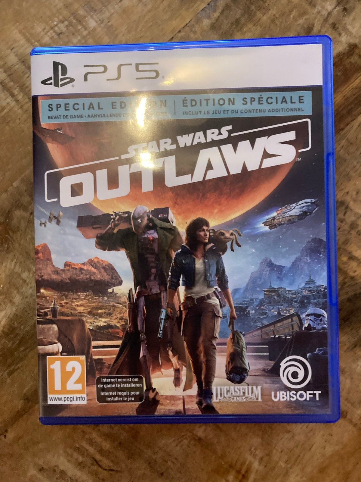 Star Wars Outlaws PS5 Special Edition - Nieuwstaat, Avontuur en Actie, 1 speler, Ophalen of Verzenden, Zo goed als nieuw