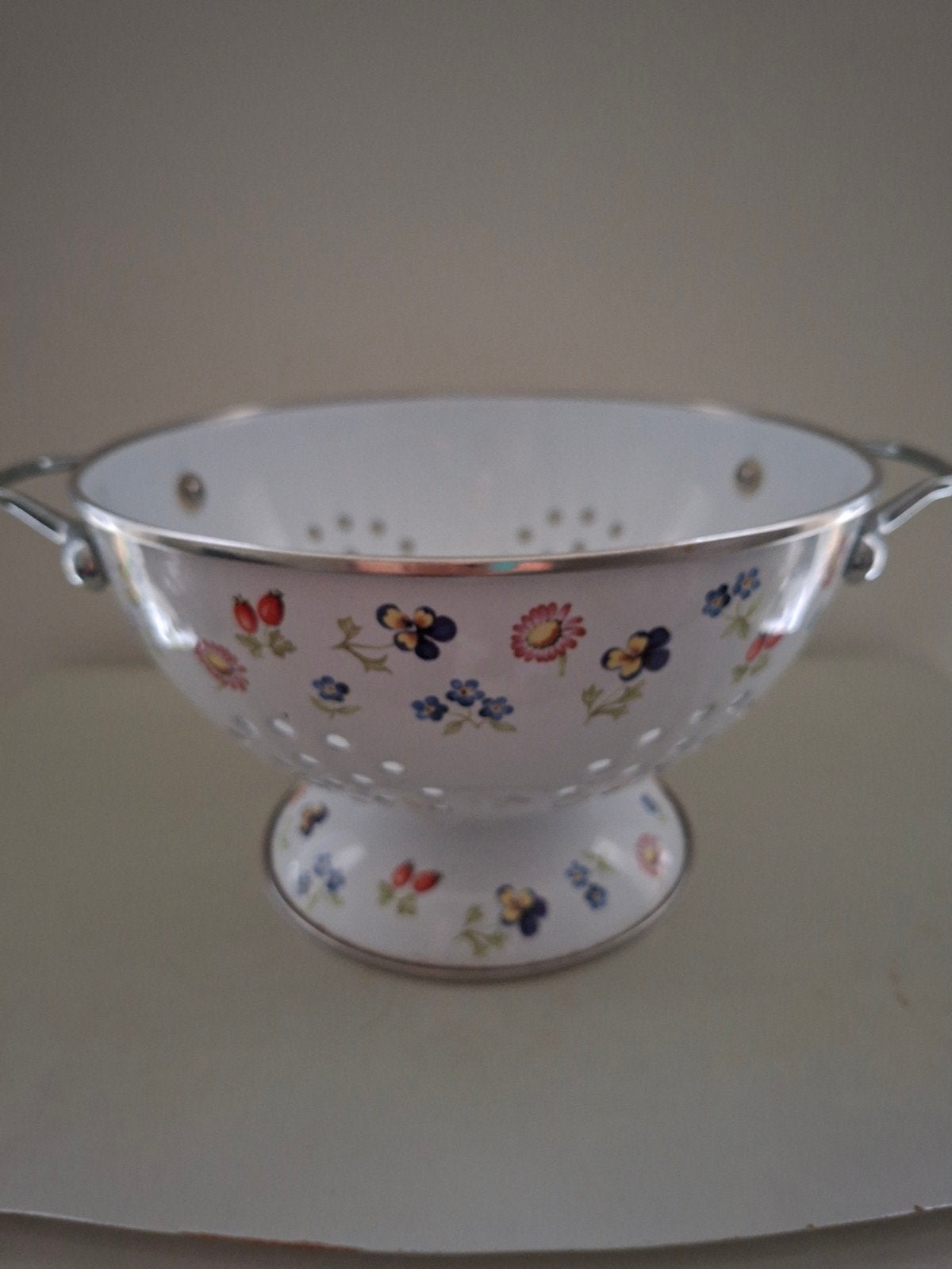 Villeroy en boch vergiet Petite Fleur, Overige materialen, Ophalen of Verzenden, Zo goed als nieuw, Overige stijlen