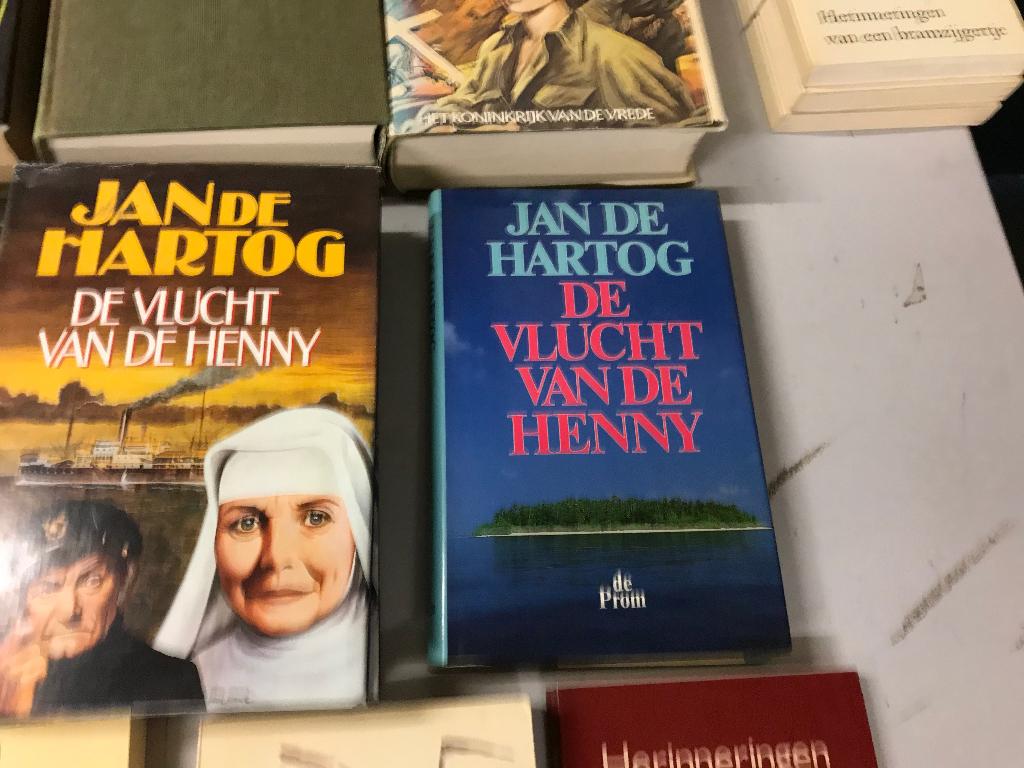 T.K. nog 20 boeken van Jan de Hartog Zie actuele lijst, Ophalen of Verzenden, Gelezen, Jan de Hartog