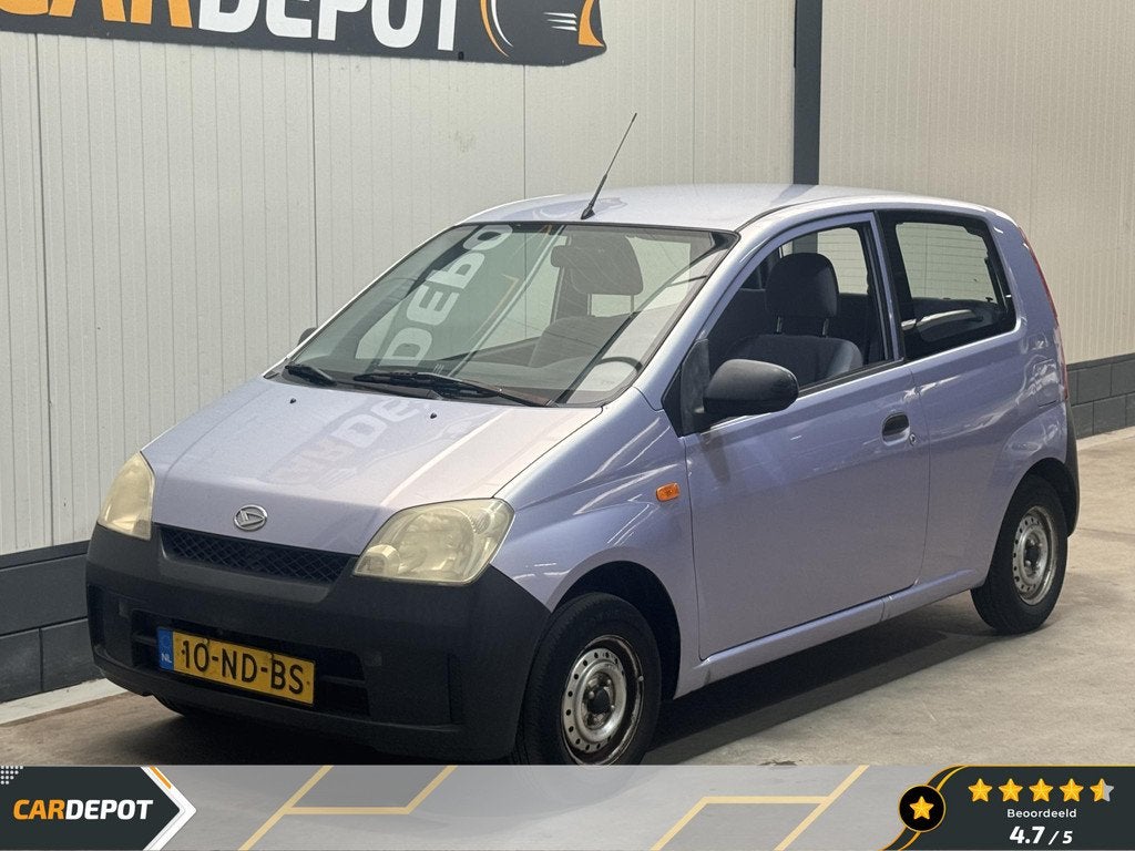 Daihatsu Cuore 1.0-12V Kyoto, Auto's, Daihatsu, Voorwielaandrijving, Stof, Airbags, Cuore