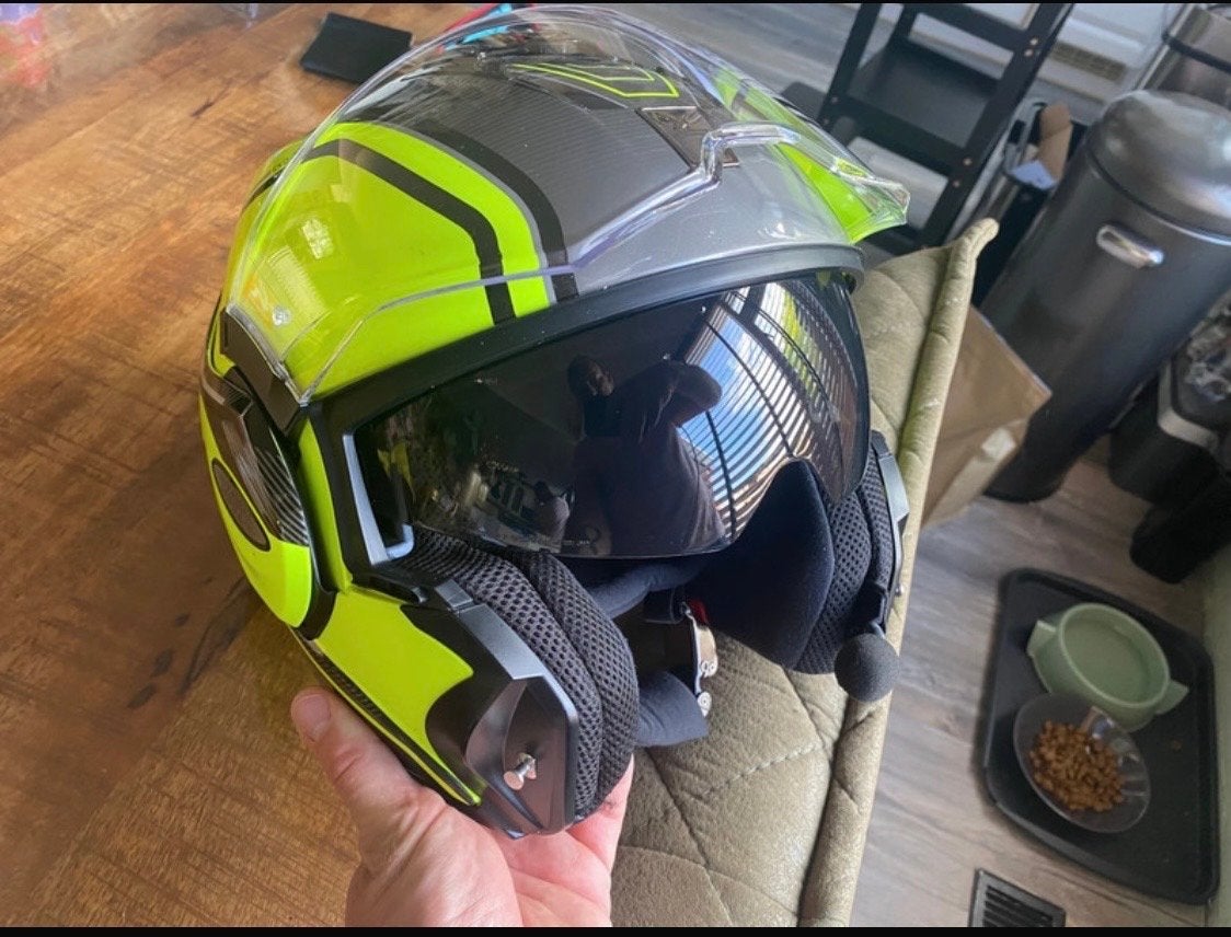 Scorpion Exo-Tech Evo Techno Systeemhelm met Cardo Bold, Overige merken, Systeemhelm, Heren, XL