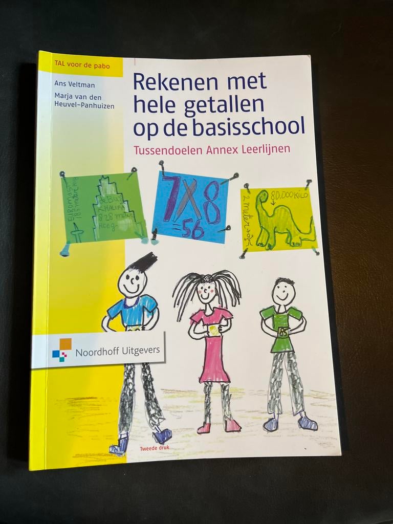 Rekenen met hele getallen op de basisschool - Pabo, Boeken, Ophalen of Verzenden, Beta, Zo goed als nieuw, HBO