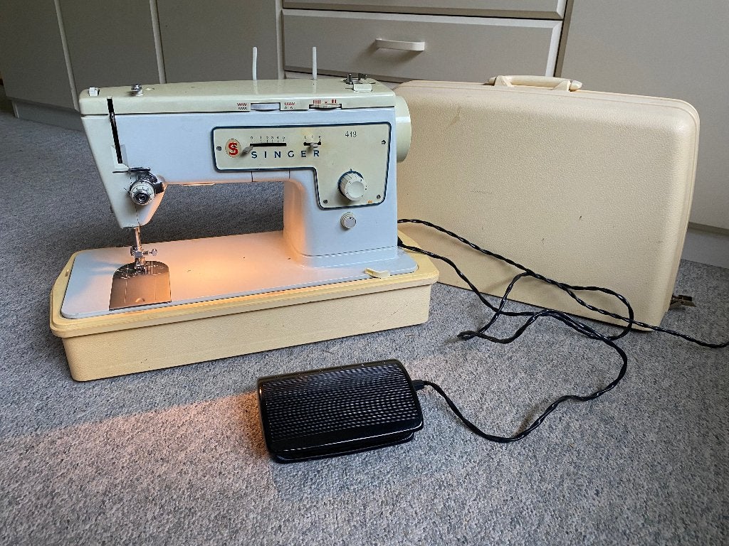 Singer naaimachine, Ophalen