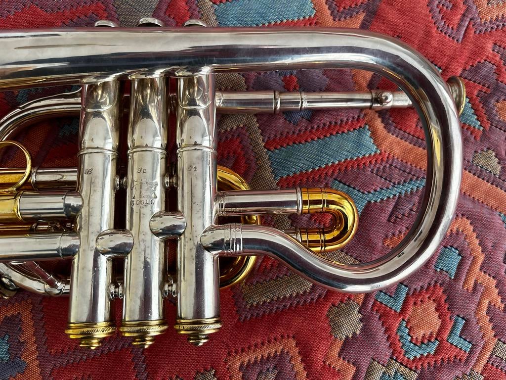 Vintage Boosey Bb cornet, Muziek en Instrumenten, Ophalen of Verzenden, Gebruikt, Overige typen