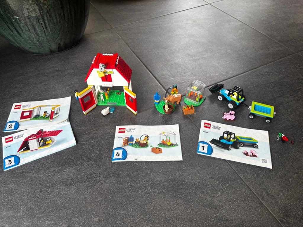 LEGO City Boerderij (60346) - Compleet, zonder doos, City, Lego, Ophalen of Verzenden, Zo goed als nieuw