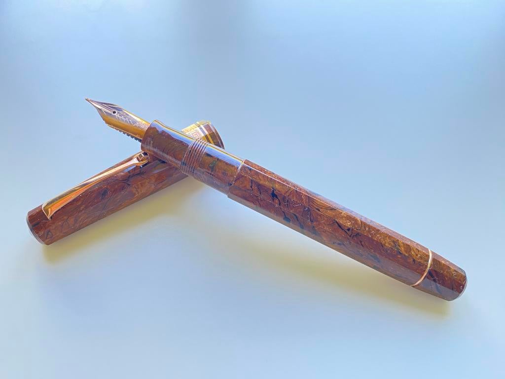 OMAS Paragon Burlwood Rose Gold LE, Verzamelen, Pennenverzamelingen, Ophalen of Verzenden, Nieuw, Vulpen, Overige merken