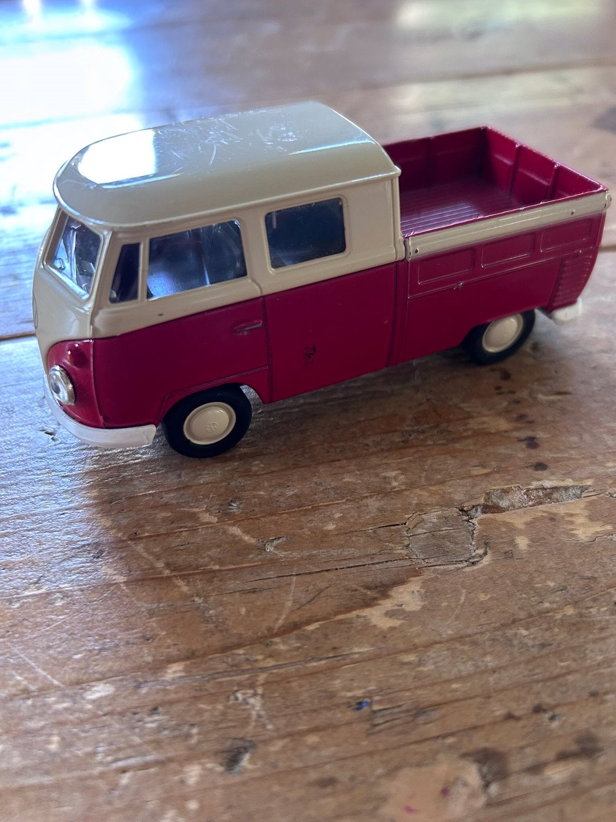 Welly VW T1 Double Pick Up No 43603, Ophalen of Verzenden, Gebruikt, Auto