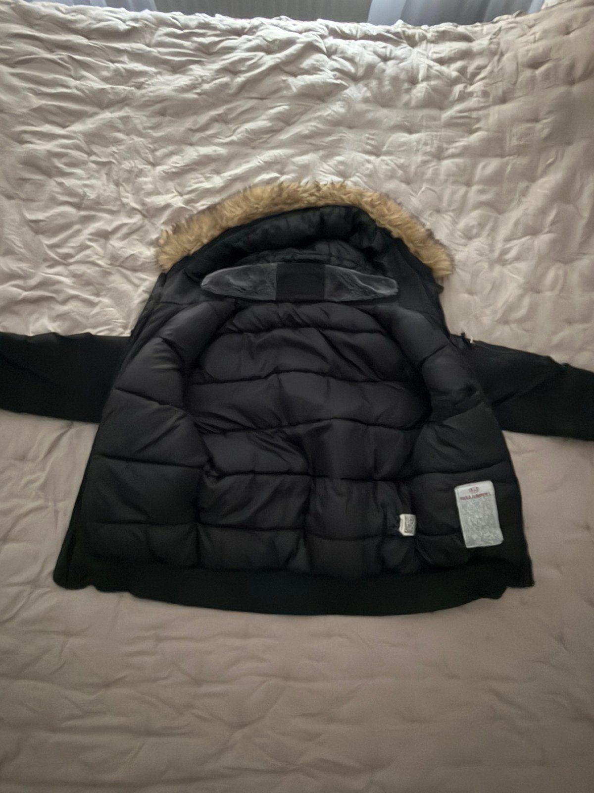 Parajumper jas S, Ophalen, Zo goed als nieuw, Maat 46 (S) of kleiner, Zwart