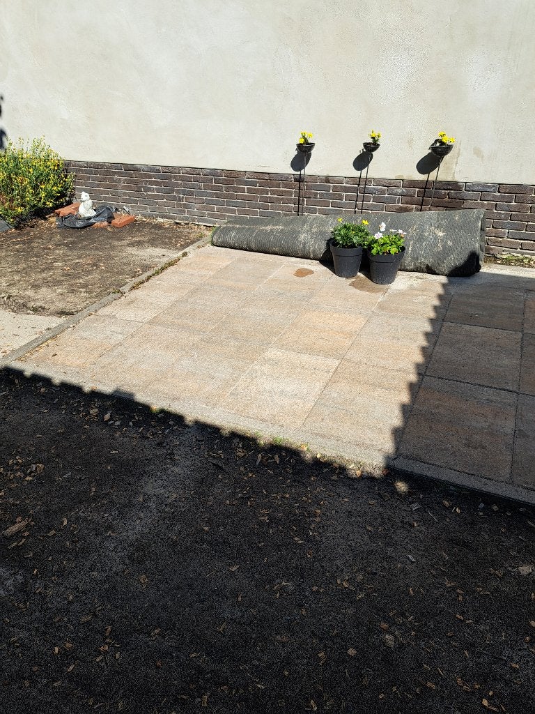 tegels, Tuin en Terras, Tegels en Klinkers, Ophalen, Gebruikt, Beton, Terrastegels