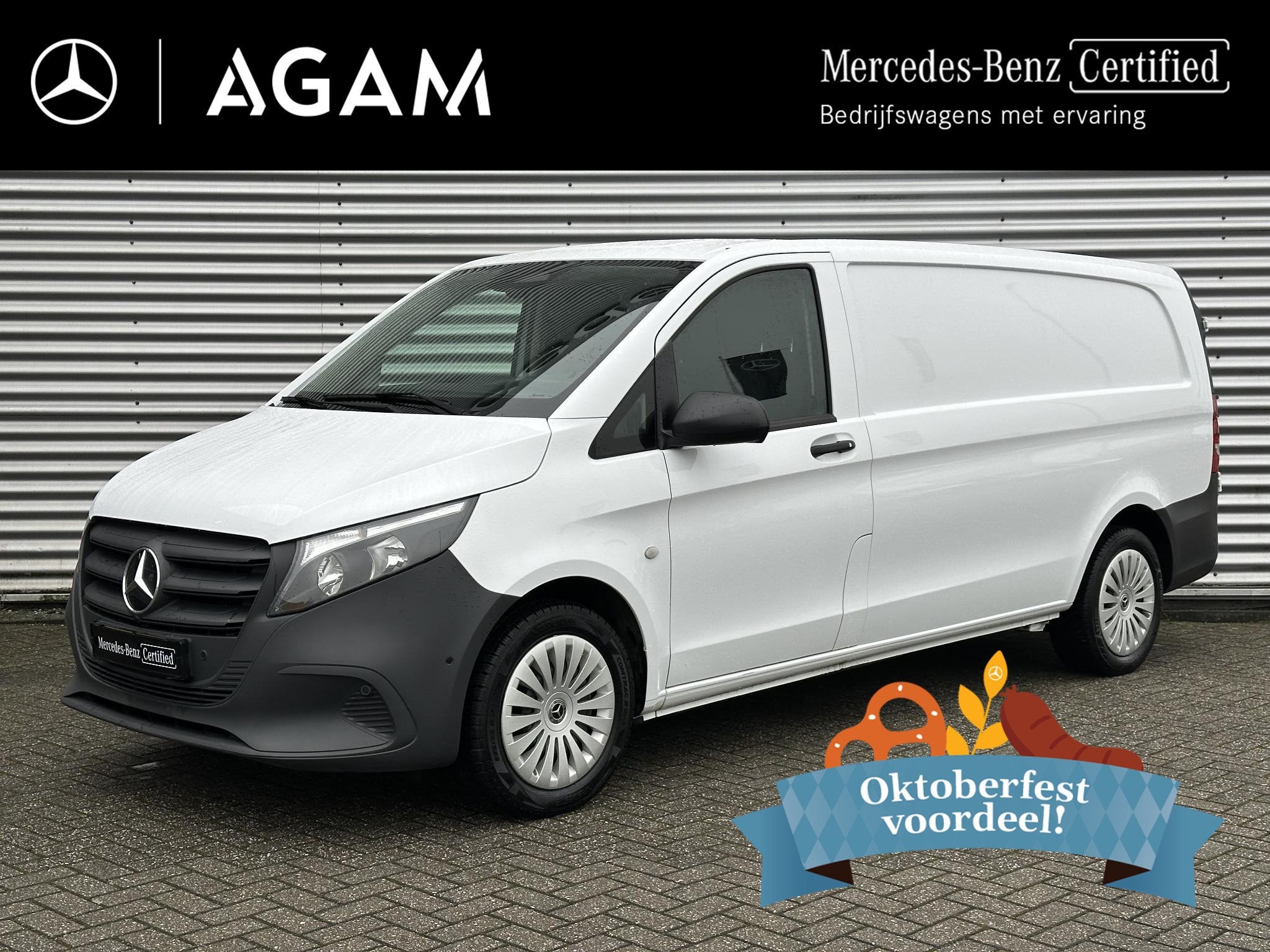 Mercedes-Benz Vito 116 CDI L3 Automaat Airco Apple Carplay F, Automaat, Dealer onderhouden, Gebruikt, 4 cilinders