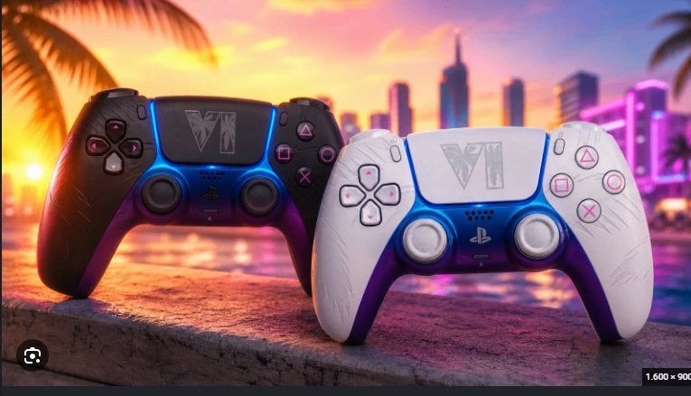 GTA 6 Controller Zwart, Ophalen, Nieuw, Controller, PlayStation 5