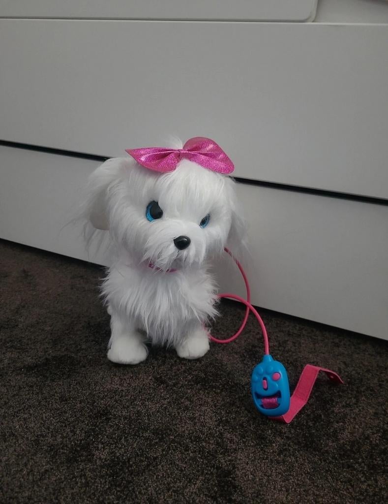 Zuru Pets Alive Wandelende Hond - Zo goed als nieuw, Overige merken, Zo goed als nieuw, Interactief, Wit