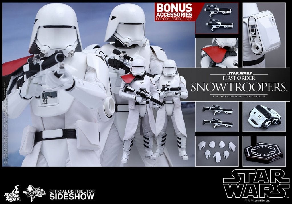 Hot Toys Star Wars VII Snowtroopers Set MMS323, West Campus 1 76863 Herxheim (DE), Heo GmbH, Nieuw, Ophalen of Verzenden