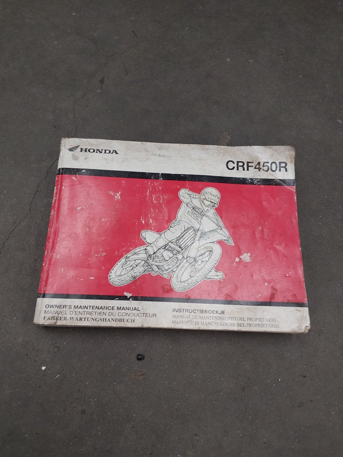 Honda CRF450R Owners Manual - 2005, Verzenden, Honda